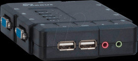 88887167 4-Port KVM Switch, VGA