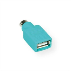 VALUE PS / 2 - Adapter myszy USB, zielony