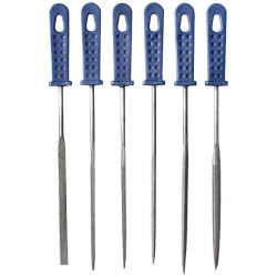 kwb 926000 Warding file set 6 pc with handles for Wood plastic Metal