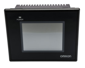 Ekran dotykowy HMI 3,5 cala Omron NB rozdzielczość: 320 x 240 TFT LCD IP65 Ethernet, RS-232C, host USB 128,8 x 103,8 x