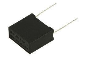 Kondensator; polipropylenowy; X2; MKP; 330nF; 310V AC; LE-MX; LE334-MX; 10%; 7,5x16,5x17,5mm; 15mm; luzem; -55...+110°C; Okaya;