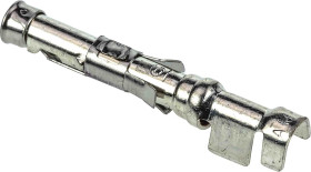 Końcówka pinowa 16 Żeński Połączenie zagniatane 21mm Montaż na kablu 18 → 15 AWG