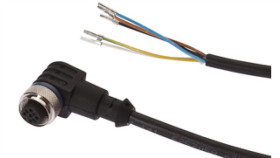 Złącze Do Samokonfekcjonowania M12 Żeńskie Kątowe 5-Pinowe Końcówka...