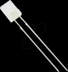 2534W2D-KHA-A 2x5mm LED rectangular, white, 250 mcd, 120°