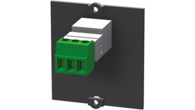 Bachmann Ramka Mini-Jack 3,5 Mm Stereo, Zaciski Śrubowe