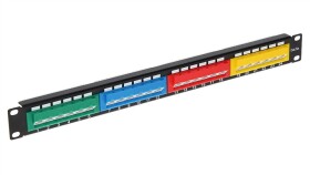 Patch Panel Rack 19Cali 24Xrj45 Pp-24/Rj-Kat