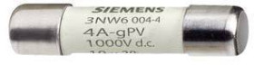 Siemens 3NW60074 Wkładka bezpiecznika cylindrycznego 20 A 1000 V 20 szt.