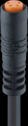 0800F1 04 002 10M sensor Cable, M8, 4 pin, female &gt; open wire, 10 m