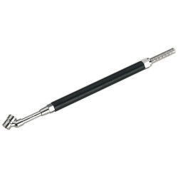 Sealey TST/PG4 Tyre Pressure Gauge Deluxe Twin Push-on Connector