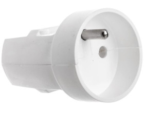 Gniazdo przenośne z/u 16A 250V białe G-10