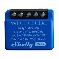 Sterownik Shelly 1 Mini Gen3