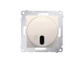 SIMON 54 Wyłącznik czasowy z przekaźnikiem kremowy opóźnienie wyłączenia od 30 sek. do 99 min. DWC10P.01/41 KONTAKT SIMON