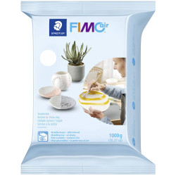 Staedtler 8101-0 FIMOair basic air-drying modelling clay white 1000 g
