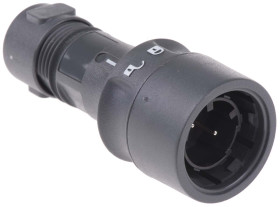 Złącze wielostykowe przemysłowe 2-pinowe Montaż na kablu Wtyczka Bulgin