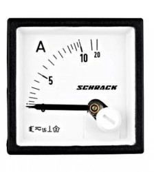 Amperomierz 48x48mm, 10A AC, pomiar bezpośredni