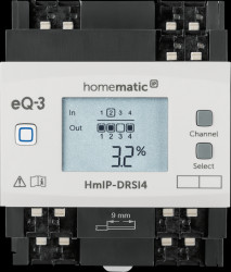 154431A0 Switch actuator for DIN rail mounting - 4-way