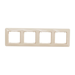Ramka 4-krotna, beżowa, Sedna Design SDD312804