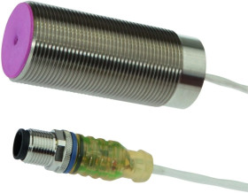 Czujnik ciśnienia, Ø38mm długość 122, -1-10bar, 12-32V DC, G1/4 cala A, 2x PNP NC/NO, IB30012T