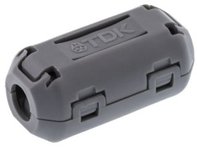 Tuleja ferrytowa średnica otworu 5mm Komponenty tłumiące otwory: 1 Rdzeń ferrytowy Materiał 30 Tak TDK