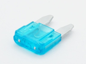 Bezpiecznik samochodowy nożowy 15A / 32V MINI (niebieski)