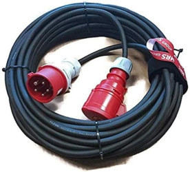 Kabel przedłużacz siłowy 32A/32A 50m 5x4 zmienna faza 243250
