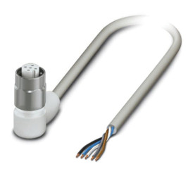 Przewód czujnik-siłownik ze złączem Złącze M12 liczba rdzeni 5 długość 10m Rodzaj A Żeńskie