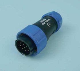 SP-2110/P12 WT.12-PIN NA KAB. IP68 WEIPU
