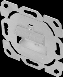 DN-93831-1 Keystone mounting frame, 2-gang