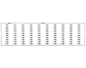 Oznaczniki WMB 1x 301-400 793-5611 /5szt./
