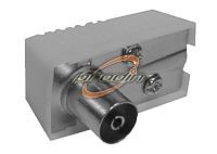 GNIAZDO ANTENOWE KĄTOWE NA KABEL DUŻE