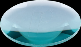 77459 Lens for LED magnifying glass lamp, 125 mm diameter, real glass