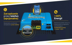 Regulator ładowania Blue 250V/100A-Tr CAN