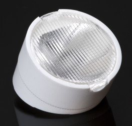 Soczewka LED 21.5 (Dia.) x 16.1mm, D 21.5mm, kąt widzenia Asymetryczne, do użytku z Cree XB-D, Cree XP-E, Cree XP-E2,