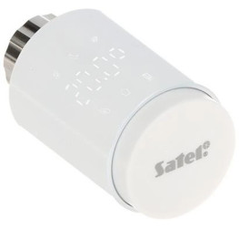 Bezprzewodowa głowica termostatyczna (zasilanie 2 x 1,5 V AA (LR6) UWAGA: urządzenie sprzedawane bez baterii) SATEL BE WAVE