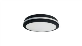 Plafon Marlon 18W 4000K Czarny Ip54 Ekp0475 Eko-Light