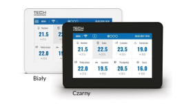 Tech M-12T - Panel Kontrolny Do Listwy L-12 Przewodowy Kolor Biały