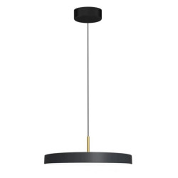 Lampa wisząca DISC 38W LED CZARNY + ZŁOTY 4000K 38W LED IP20 ML1065 Milagro