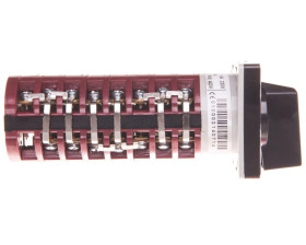 Łącznik krzywkowy 0-1-2-3-4-5 3P 10A do wbudowania 4G10-138-U