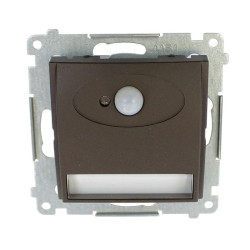 Oprawa schodowa LED z czujnikiem ruchu 230V brąz DOSC.01/46 Kontakt Simon54