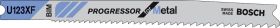 Brzeszczot do wyrzynarki HSS, U 123 XF Bosch Accessories 2609256770 2 szt.
