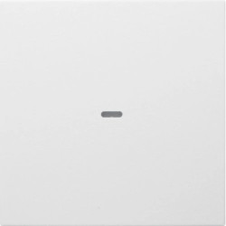 KNX e/s B.x Klawisz z soczewką do modułu przycisku 1-kr, biały, mat 80960299