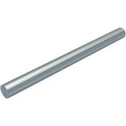 Threaded rod, M6, Ø 6 mm, 2000 mm, steel, DIN 976, 3141048