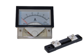 Amperomierz 50A DC (85L17) +Bocznik