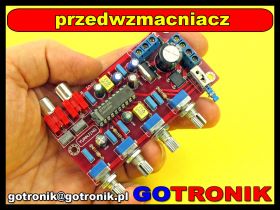 Przedwzmacniacz audio LM1036N