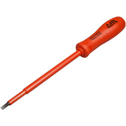ITL Insulated 1950 Insulated Slim Slotted Screwdriver 150 x 8mm
