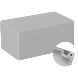 TruComponents 308220 Industrial-grade casing ABS Grey-white (RAL 7035)