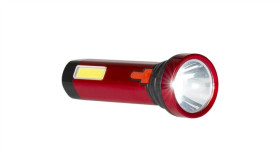 Latarka Akumulatorowa Aluminiowa Cob+Led Lb0187 Libox