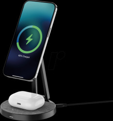 220290 Qi charging station, MagSafe, 2-in-1, iPhone/AirPods, 15 W