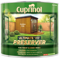 Cuprinol 5206080 Ultimate Garden Wood Preserver Golden Oak 1 litre