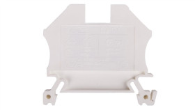 Złączka Szynowa 2-Przewodowa 4Mm2 Biała Euro 43409Wt